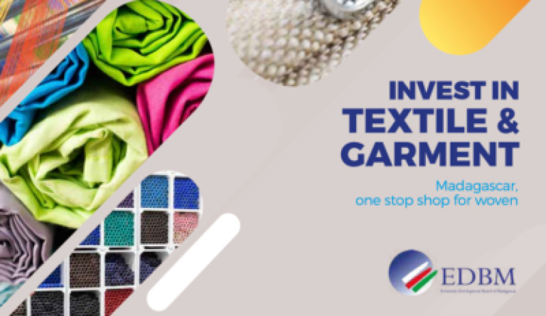 Invest in Textile & Garment - Madagascar, one stop for woven