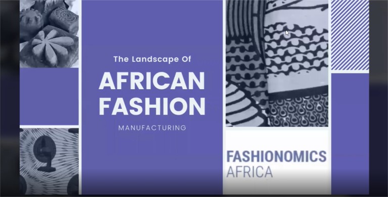 The landscape of African fashion manufacturing