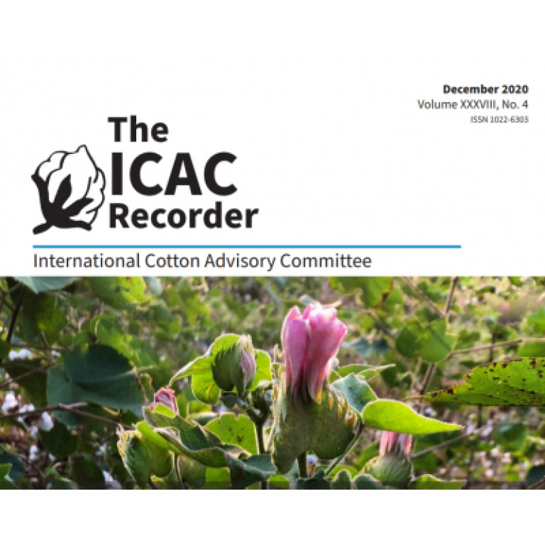 The ICAC Recorder: Cotton Vision 2030