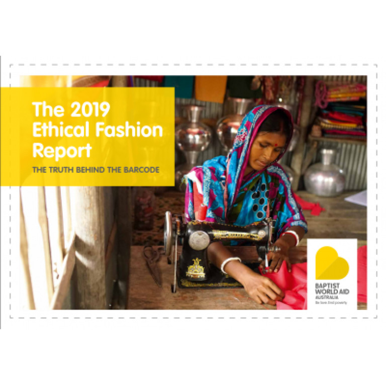 The 2019 Ethical Fashion Report - THE TRUTH BEHIND THE BARCODE
