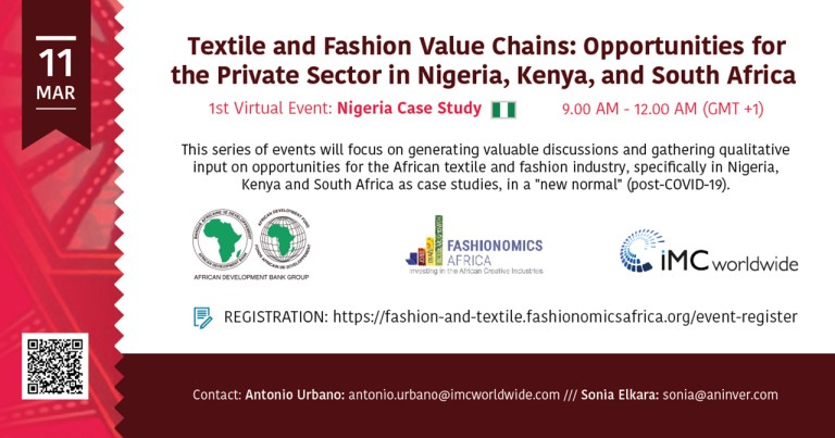 Textile and fashion value chains: Opportunities for the private sector in Nigeria